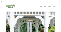 Desktop Screenshot of naturesmelody.com
