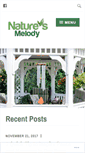Mobile Screenshot of naturesmelody.com